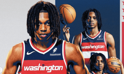 After training camp on Thursday, one of the Wizards' players, Corey Kispert, offered high praise towards rookie Bub Carrington. 